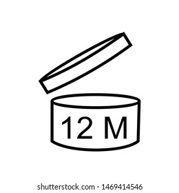 The universal recycling symbol. International symbol used on packaging to remind people to dispose of it in a bin instead of littering. Black icons isolated on white background. Vector illustration