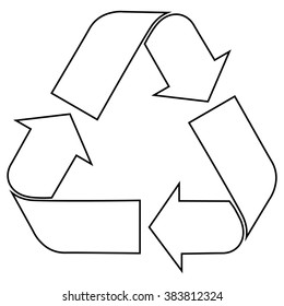 Composites Recycling Symbol Cpap 81 Vector Stock Vector (royalty Free 