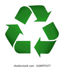 Green Arrows Recycle Eco Symbol Vector Stock Vector (Royalty Free ...