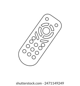 Universal Remote Control icon vector illustration