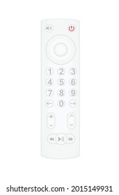 Universal remote control. vector illustration