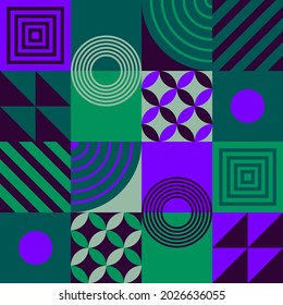  Universal seamless pattern for wallpaper, web or prints cover, textile, flyer, poster