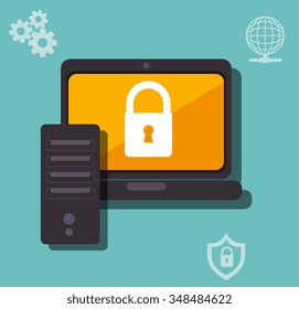 Universal Serial Bus graphic design, vector illustration eps10