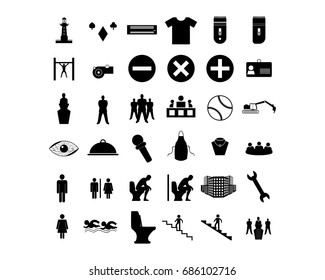 universal set icon, general icons set