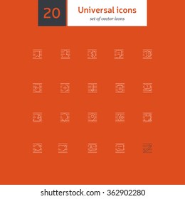 Universal set icon, landing page icons, leading web icons, lead web icons, leading icons for website, leading icons, important web icons, icon calculate, vector icon calculate, vector button calculate