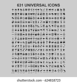 Universal set icons