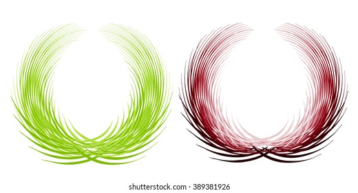 Universal set round frame