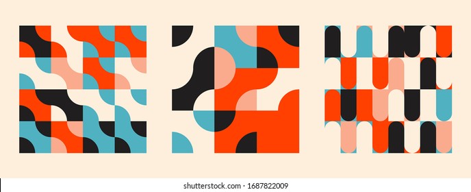 Universal shapes set for graphic design. Vector unique Abstract elements perfect suit for Branding, Bold advertisement, Sale posters, Background or Branding