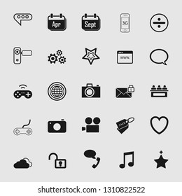 universal social media and network icon set