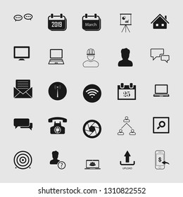universal social media and network icon set