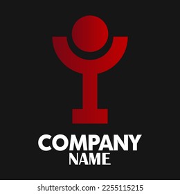 Universal template for company logo. Vector illustration