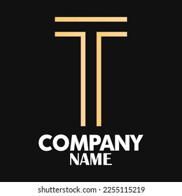 Universal template for company logo. Vector illustration