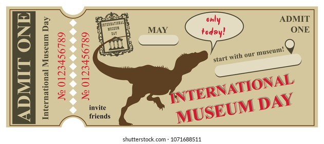 Universal ticket for museum visits in the International Museum Day
