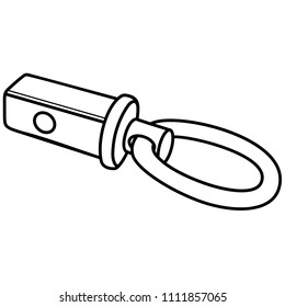 Universal Trailer Hitch Tow Ring