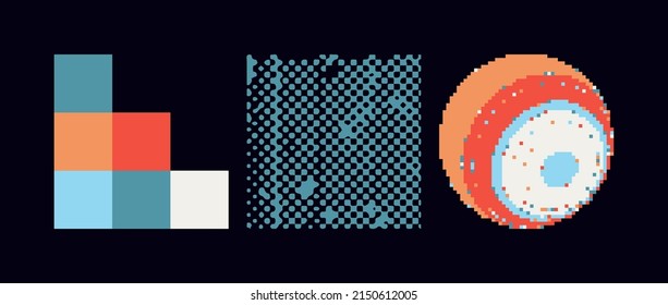 Las formas geométricas de tendencia universal se yuxtaponen con la composición de elementos de negrita brillantes. Formularios de diseño para afiches, folletos, carteles publicitarios, venta