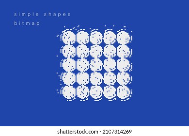 Universal trendy bold geometric shape