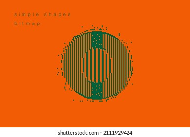 Universal trendy bold geometric shape