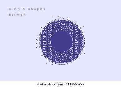 Universal trendy bold geometric shape