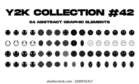 Universal trendy geometric shapes set juxtaposed with bright bold elements composition. Design forms for Poster, leaflet, billboard, sale. Vector illustration