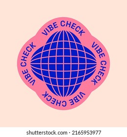 Universal Trendy Simple Geometric Badge Template with Shapes, Text, Bright Bold Elements Composition. Design forms for Poster, Logo Design, Badges.