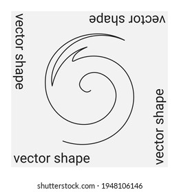Universelle trendige, Vektorgeometrie, einzeln auf grauem Hintergrund. Design-Element für Magazine, Broschüren, Plakatwände, Verkaufsposter