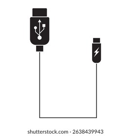 Universal USB Icons  Connect with Ease .  usb flash drive vector icon. Usb icon set .  Illustrator 