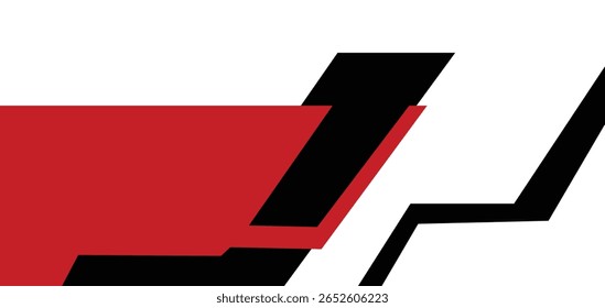 Universal van wrap livery design with racing style. Car wrap design printable file vector