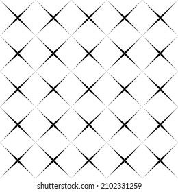 Universal vector black and white seamless pattern. Monochrome geometric ornaments. Replaceable color. Texture for scrapbooking, wrapping paper, textiles, home decor.