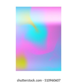Universal vector blur pattern vertical colorfull layout design