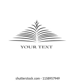 Universal vector emblem on a white background. Vintage can be used for office, agency, brand, business cards, restaurant, boutique, hotel.