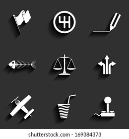 Universal Vector Flat Icons for Web and Mobile Applications