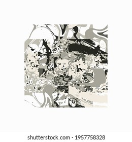 Universal vector geometric shapes composition with nice texture. Bright bold Design objects, elements for Magazine, leaflet, sale poster concepts, brochure, branding and more.