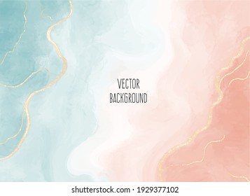 Universal vector horizontal background with gold glitter and space for text