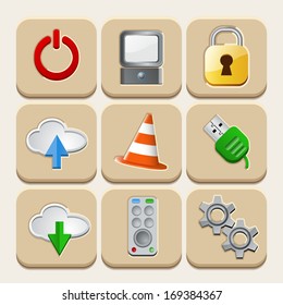 Universal Vector Icons for Web and Mobile Applications