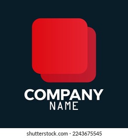 Universal vector logo for the company. Brand. Business registration