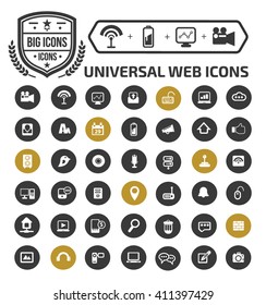 Universal web icon set,vector