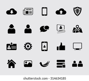 Universal Web Icons For Web and Mobile
