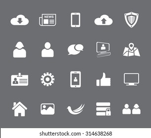 Universal Web Icons For Web and Mobile