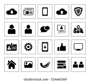 Universal Web Icons For Web and Mobile
