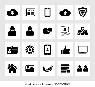 Universal Web Icons For Web and Mobile