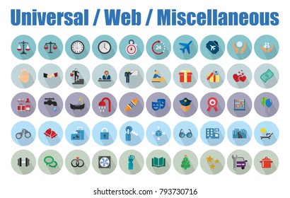 universal web icons set