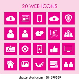 Universal Web Icons Set For Web and Mobile