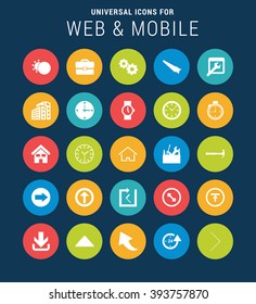 Universal Web Icons Set for Web and Mobile. simple pictogram minimal, flat, solid, mono, monochrome, plain, contemporary style. Vector illustration web internet design elements