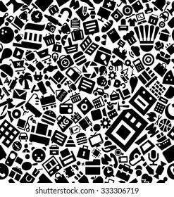 Universal Web Solid Icons Pattern