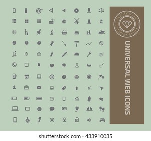 Universal website icon set,vector
