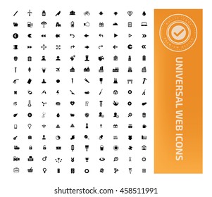 
Universal website icon set,vector