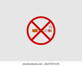 a universally recognized No Smoking symbol