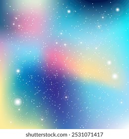 Universe background. Moonlight, Starry night.