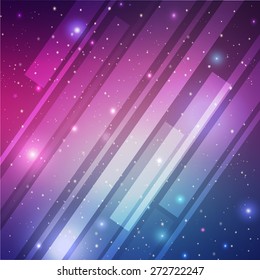 Universe colorful abstract background