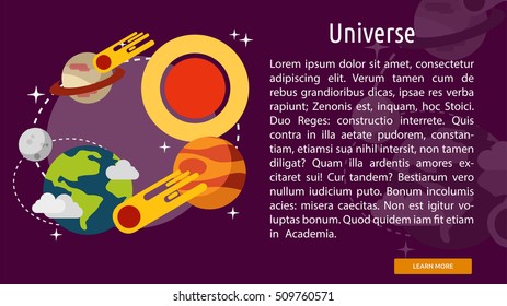 Universe Conceptual Banner